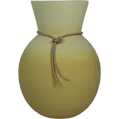 Nybro Crystal - Happy Maljakko 23 cm Lemoncurd