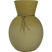 Nybro Crystal - Happy Maljakko 25 cm Lemoncurd