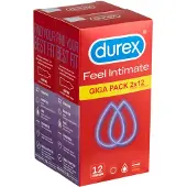Durex Feel Intimate - ohut kondomi - 2 x 12 kpl pakkaus