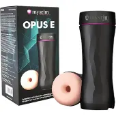 Mystim Opus E Donut - sähköinen masturbaattori (nude-musta)