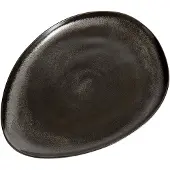 Muubs Middagstallerken Mame - Black - Ø 24 CM