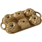 Nordic Ware - Kakukvuoka Geo Bundtlette 82 cl