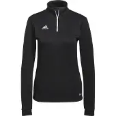 Adidas Urheilullinen collegepaita 'Entrada 22' musta / valkoinen