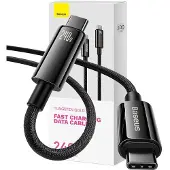 Baseus Tungsten Gold USB-C – USB-C PD 3.1 latauskaapeli 240 W 1 m