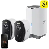 Baseus N1 2K Outdoor Camera Set of 2 (White)
