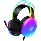 Onikuma X25 RGB langalliset pelikuulokkeet - musta