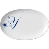 Royal Copenhagen - Alphabet Collection Lautanen soikea 23 cm Y