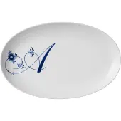 Royal Copenhagen - Alphabet Collection Lautanen soikea 23 cm A