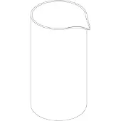 Stelton - Emma Lasikannu pressopannuun 18,5 cm Kirkas