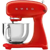 Smeg - Yleiskone lasikulholla 4,8 L SMF43RDIT Punainen