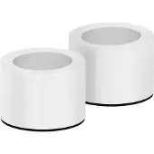 Uyuni Lighting - Taper Candles Kynttilänjalka 3,2x2,3 cm 2 kpl Valkoinen