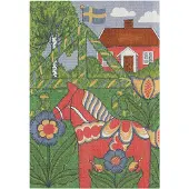 Ekelund - Folkfest Käsipyyhe 35x50 cm