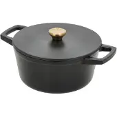 HOLM - Valurautapata 3,6 L 22,5 cm Musta