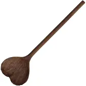 Sögne Home - Melker Tarjoilulusikka 30 cm Tumma puu