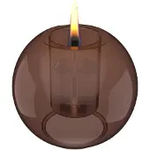 Tenderflame - Globus Sisustustuli 8 cm amber