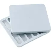 Rig-Tig Freeze-It Isterningbakke Med Låg Light Blue - Blue - 19X19X2.5CM
