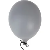 By On Balloon Decoration L - Grey - 17 cm