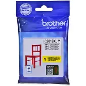 Brother LC3619XLY XL -mustekasetti, keltainen