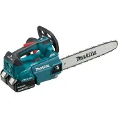 Makita Ketjusaha DUC356PT2B; 2x18 V; 2x5,0 Ah akku; 35 cm laippa
