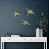 Opviq -seinäkoriste Flying Swallow 1, 3 kpl