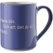 Design House Stockholm Astrid Lindgren Mug - Blue - 35 CL