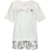 Vivance Pyjamashortsit musta / valkoinen