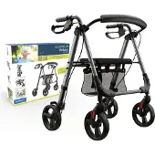 DeLOCK Weinberger Aluminium-Rollator 1-fach nielulevy