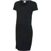 Mamalicious Mlkerrie Ss Jrs Abk Dress Noos - Black - XS
