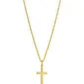 Top Gold hopeinen risti kullattu 5256751509