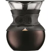 Bodum - Pour Over Keitin 0,5L 4 kuppia Musta