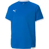 Puma Pelipaita Teamliga - Sininen/valkoinen Lapset, koko 140 cm