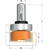 Cmt Urajyrsin 801.127.11B; 12,7/19 mm; laakereilla