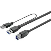 VivoLink – USB 3.0 ACTIVE CABLE A MALE - (PROUSB3AB10C-DUAL)