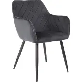 Homla Tuoli | SHELTON | harmaa veluuri | 56x60x84cm | 860503