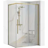 REA SOLAR GOLD Brush suihkukaappi 100x80