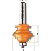 Cmt Profiilijyrsin ; S=12 mm; D=38,1 mm