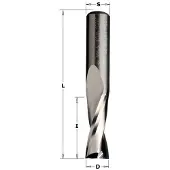 Cmt spiraaliviimeistelyjyrsin puulle/levylle/PVC:lle Z2 D12 I52 L100 S12mm / positiivinen