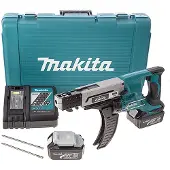 Makita Ruuvinväännin DFR550RFE; 18 V; 2x3,0 Ah akku