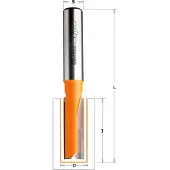 Cmt Urajyrsin ; S=1/2''; D=12,7 mm