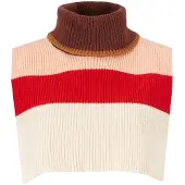 Becksöndergaard Colby Block Bib Neck Fiery Red One Size