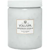 Voluspa Large Jar Candle Bourbon Vanille 100h - 510 g