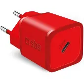 SBS TETRGAN1C20R 20W GaN z Power Delivery - czerwona