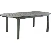 Brafab Lomma ruokapöytä 110x220-280 cm elipse Black