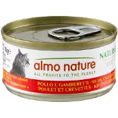 Almo nature 6x70g HFC Natural Kana & Katkarapu kissanruoka