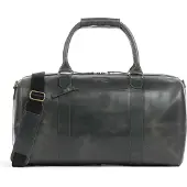 Buckle & Seam Willow Viikonloppukassi Nahka 50 cm Harmaa