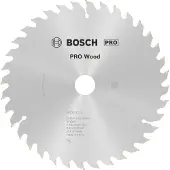 Bosch Sahanterä Optiline Wood, 165x1,7x20/16 mm, 36T