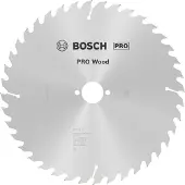 Bosch Accesorios Sahanterä Optiline Wood, 254x2,8x30 mm, 60T