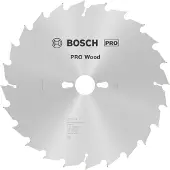 Bosch Sahanterä Optiline for Wood, 254x30 mm, 24T