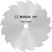 Bosch Sahanterä Standard for Wood, 184x1,6/1,1x16 mm, 16T