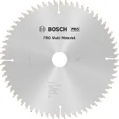 Bosch Multi Material - Rundsavsklinge - for multiformål - 235 mm - 64 tænder